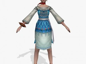 fantasy game charactor sonu 3D Model