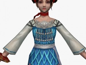 fantasy game charactor sonu 3D Model