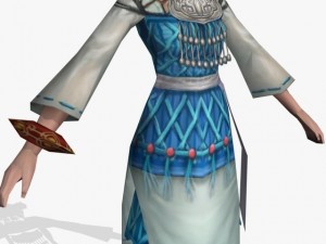 fantasy game charactor sonu 3D Model