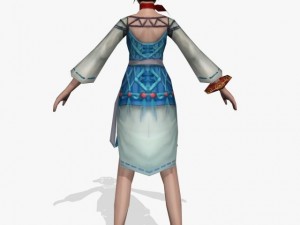 fantasy game charactor sonu 3D Model