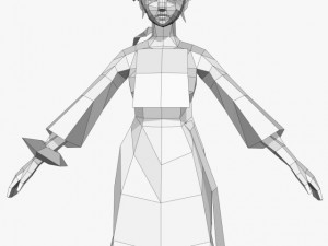 fantasy game charactor sonu 3D Model
