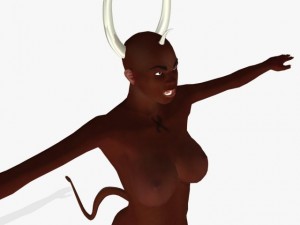 game character sundari 3D 모델
