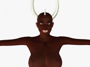 game character sundari 3D 모델