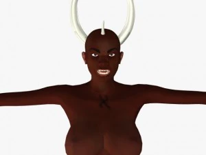 game character sundari 3D Model