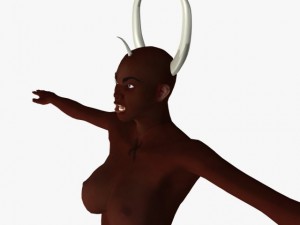 game character sundari 3D 모델