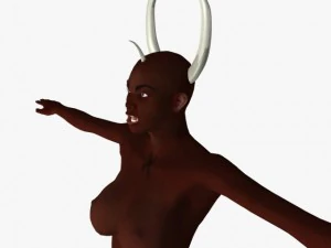 game character sundari 3D Model