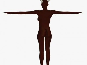 game character sundari 3D Model
