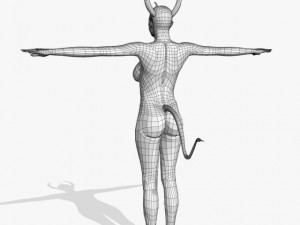game character sundari 3D 모델