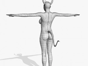 game character sundari 3D Model