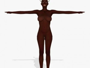 game character sundari 3D Model