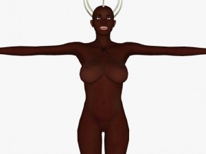 game character sundari 3D 모델