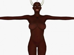 game character sundari 3D Model