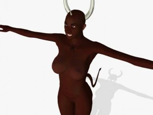 game character sundari 3D Model