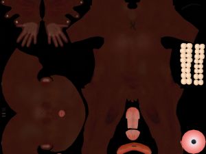 game character sundari 3D 모델
