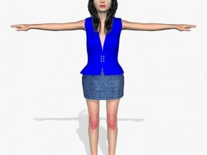 sexy girl sweety 3D Model