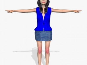 sexy girl sweety Modello 3D