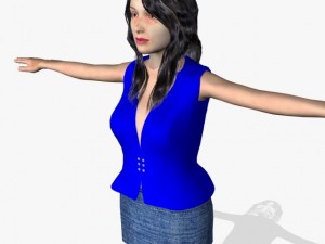 sexy girl sweety Modello 3D