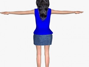 sexy girl sweety Modello 3D