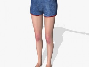 sexy girl tanisha Model 3D