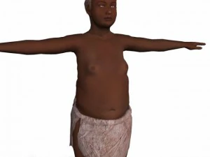 fantasy man timba 3D Model