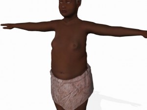 fantasy man timba Model 3D