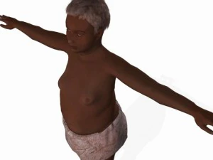 fantasy man timba 3D Model