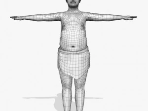 fantasy man timba 3D Model