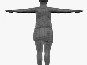 fantasy man timba 3D Model