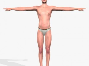 junger Mann Tosif 3D Modell