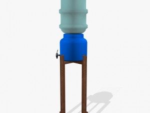 water bottle 3D 模型