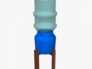 water bottle 3D 模型