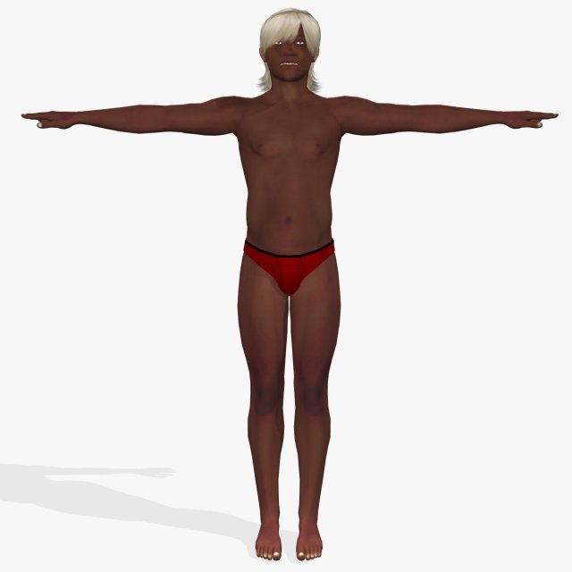 fantasy man zhumru Modelo 3D .c4d .max .obj .3ds .fbx .stl .blend 