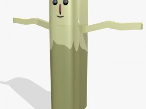 monku 3D Model