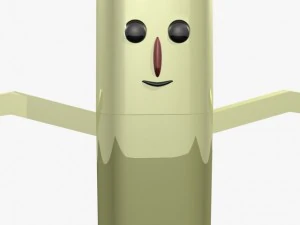 monku 3D Model