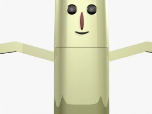 monku 3D Model