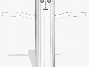 monku 3D Model