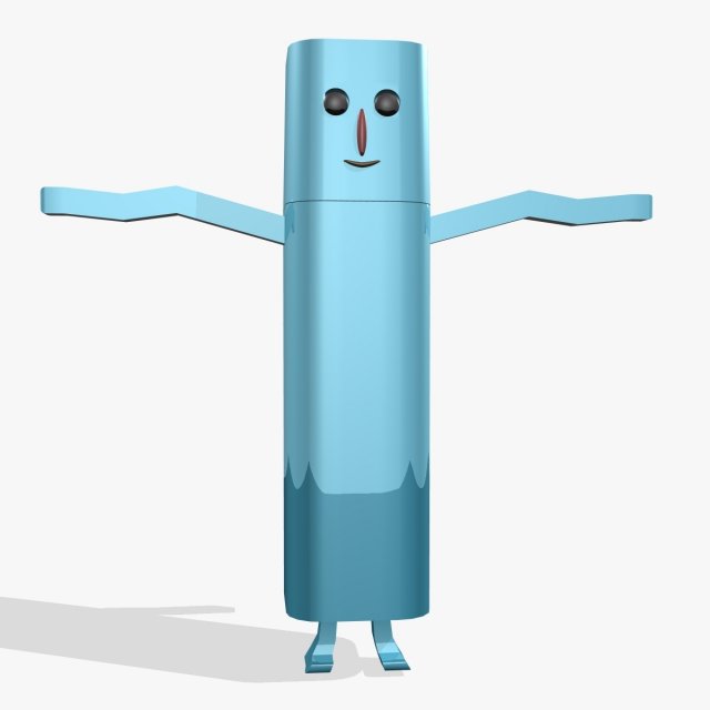 pinku 3D 模型 .c4d .max .obj .3ds .fbx .stl .blend 