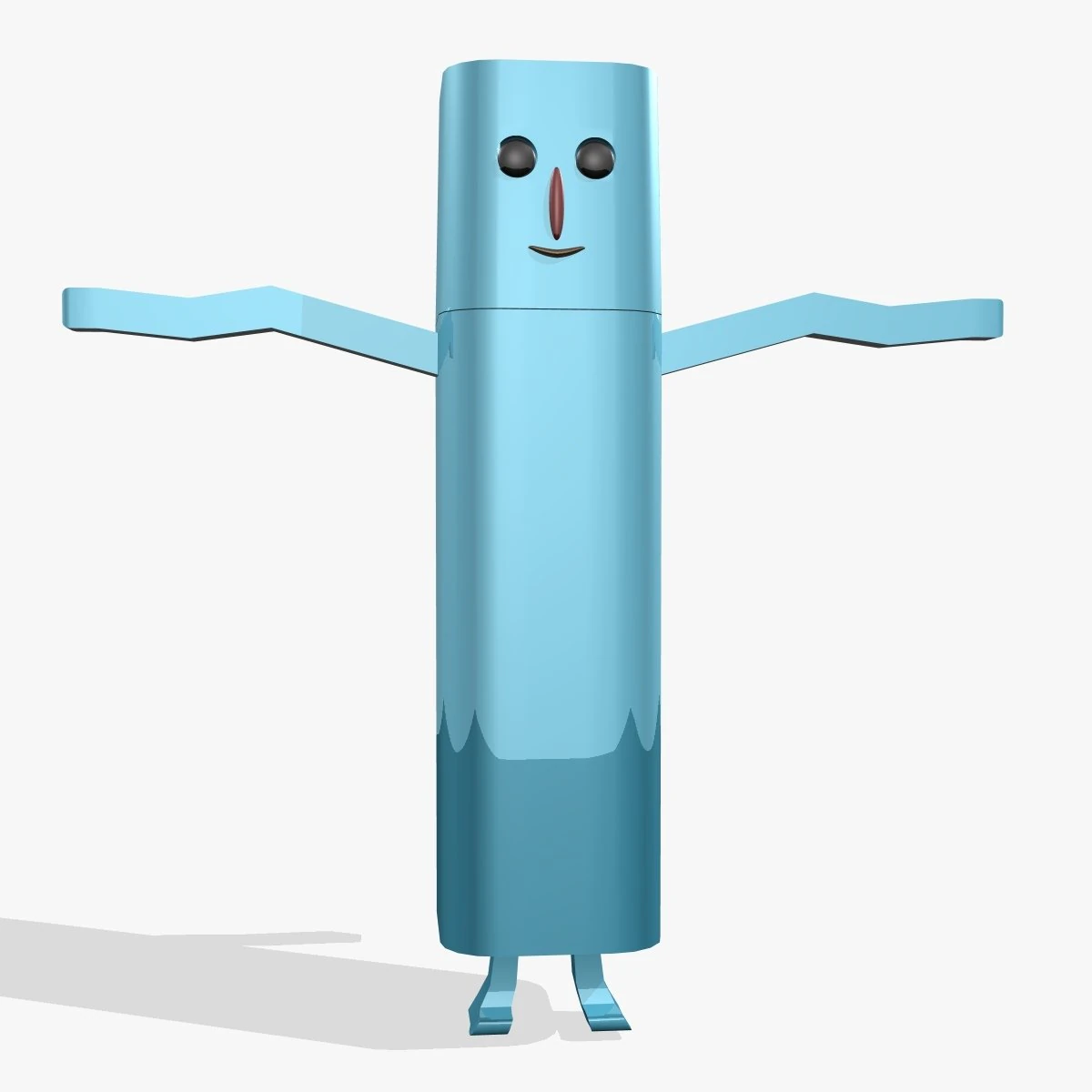 pinku 3D Model .c4d .max .obj .3ds .fbx .stl .blend 
