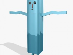 pinku 3D Model