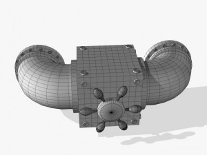 pipes collection set 3D Модель