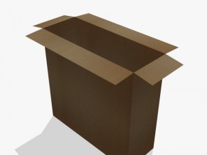 cardboard box 3D Model