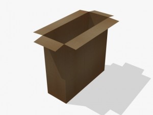 cardboard box 3D Model