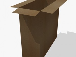 cardboard box 3D Model