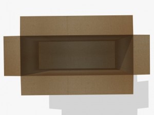 cardboard box 3D Model