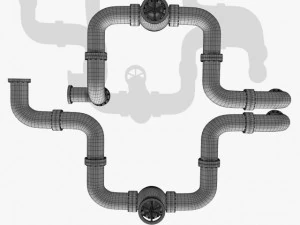 plumber pipe 3D Model