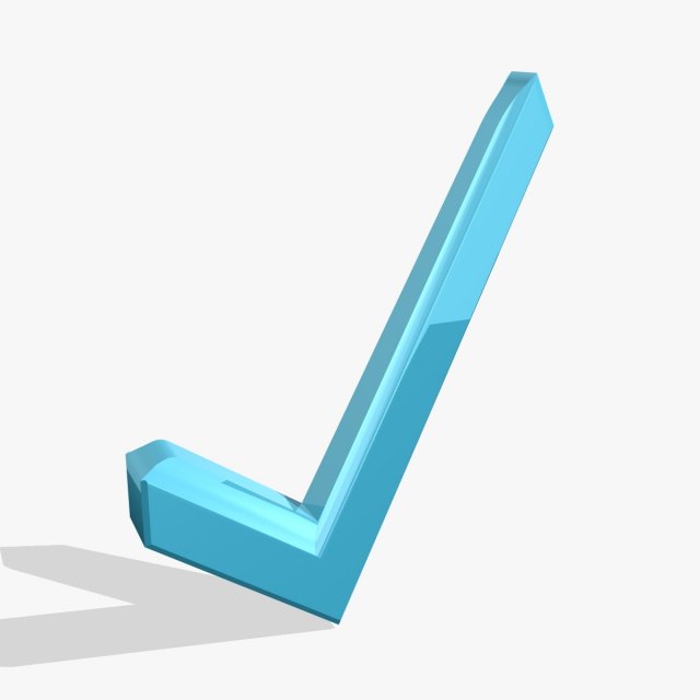 blue check 3d icon 3D मॉडल .c4d .max .obj .3ds .fbx .stl .blend 