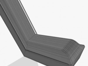 blue check 3d icon 3D Model