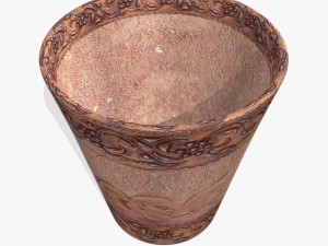 fantasy pot01 Model 3D