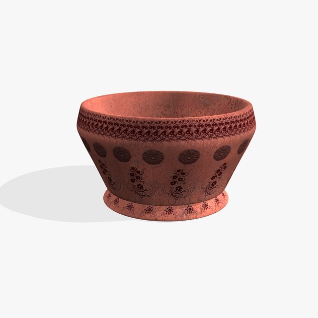 fantasy pot02 3D Модель .c4d .max .obj .3ds .fbx .stl .blend 