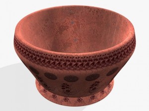 fantasy pot02 3D Модель